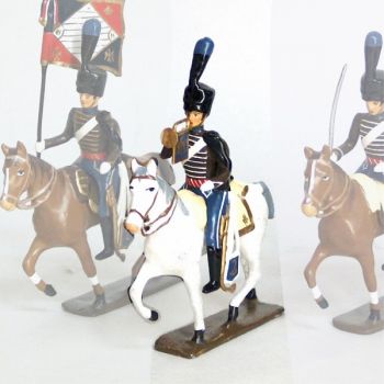 trompette de la compagnie d'elite du 2e hussards (1808)