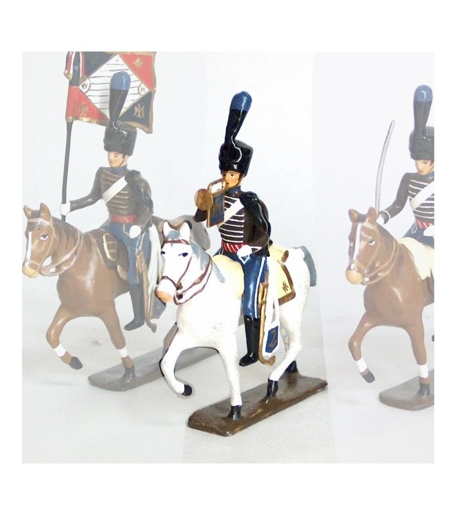trompette (d'ordonnance) de la compagnie d'elite du 2e hussards (1808)