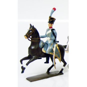 officier du 3e régiment de hussards (1808)