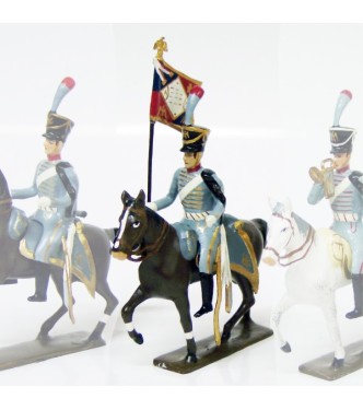 etendard du 3e régiment de hussards (1808)