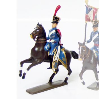 officier du 4e régiment de hussards (1808)