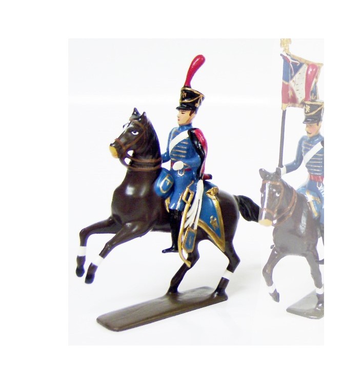 officier du 4e régiment de hussards (1808)