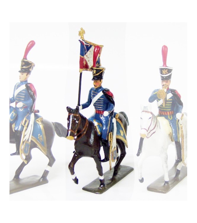 etendard du 4e régiment de hussards (1808)