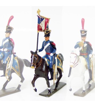 etendard du 4e régiment de hussards (1808)