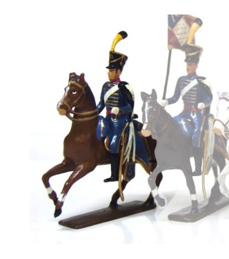 officier du 5e régiment de hussards (1808)
