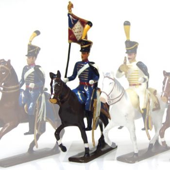 etendard du 5e régiment de hussards (1808)