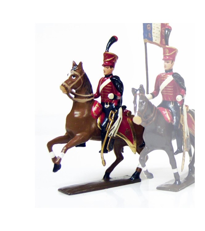 officier du 6e régiment de hussards (1808)