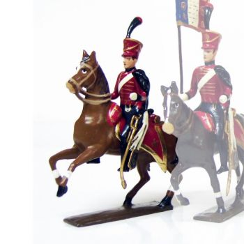 officier du 6e régiment de hussards (1808)