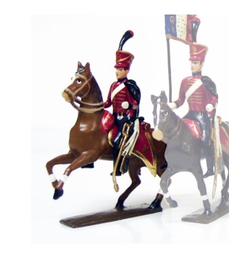 officier du 6e régiment de hussards (1808)