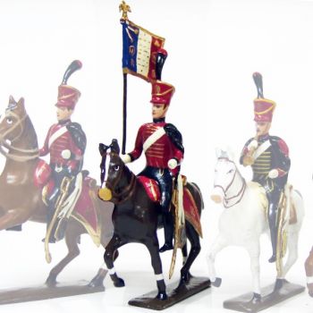etendard du 6e régiment de hussards (1808)