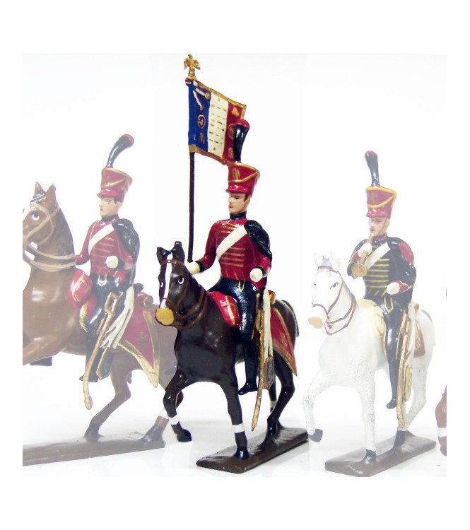 etendard du 6e régiment de hussards (1808)