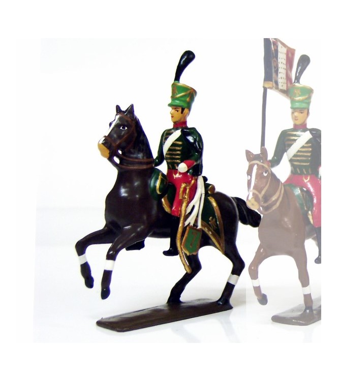 officier du 7e régiment de hussards (1808)