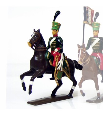 officier du 7e régiment de hussards (1808)
