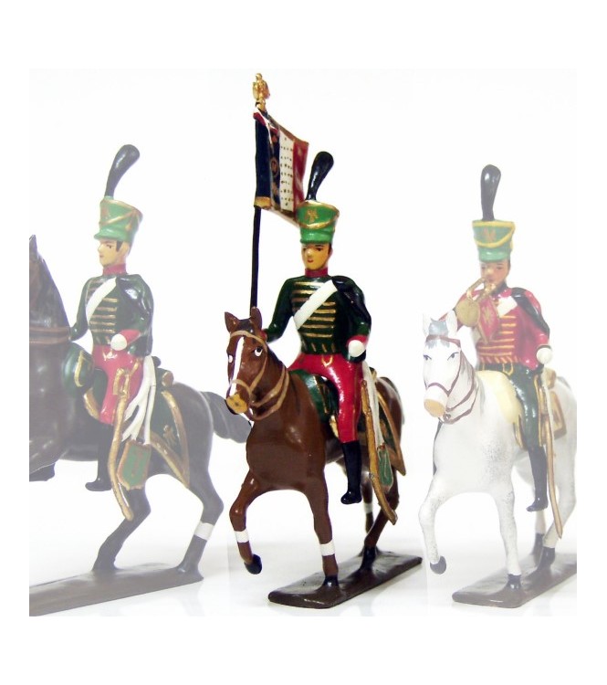 etendard du 7e régiment de hussards (1808)