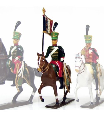 etendard du 7e régiment de hussards (1808)