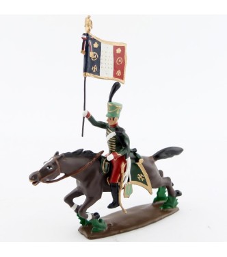 etendard du 7e Hussards à la charge