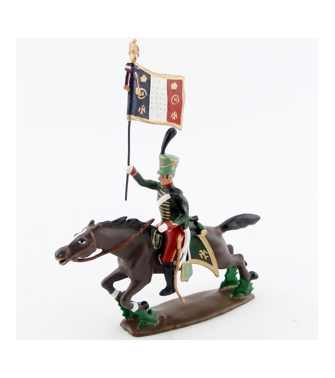 etendard du 7e Hussards à la charge