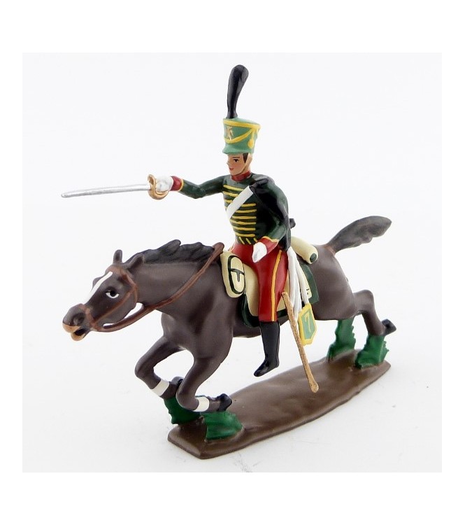 cavalier du 7e Hussards à la charge