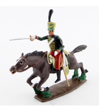 cavalier du 7e Hussards à la charge