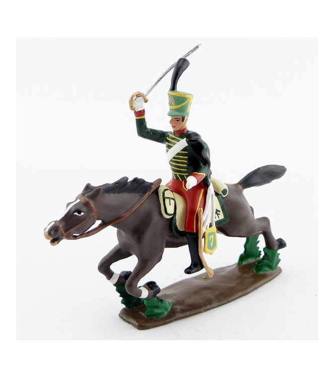 cavalier du 7e Hussards à la charge