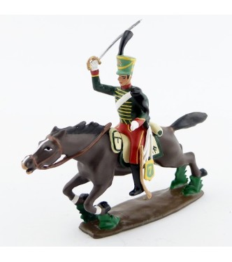 cavalier du 7e Hussards à la charge