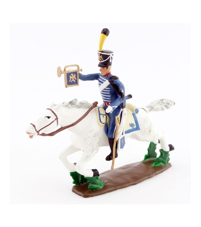 trompette du 1er Hussards à la charge