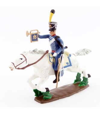 trompette du 1er Hussards à la charge