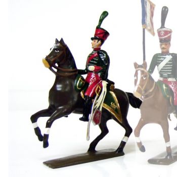 officier du 8e régiment de hussards (1808)