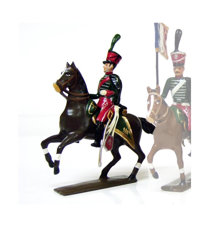 officier du 8e régiment de hussards (1808)