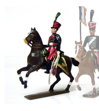 officier du 8e régiment de hussards (1808)
