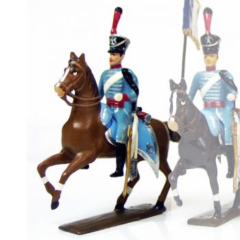 officier du 10e régiment de hussards (1808)