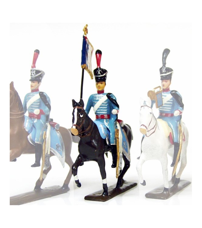 etendard du 10e régiment de hussards (1808)