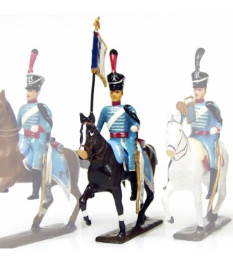 etendard du 10e régiment de hussards (1808)