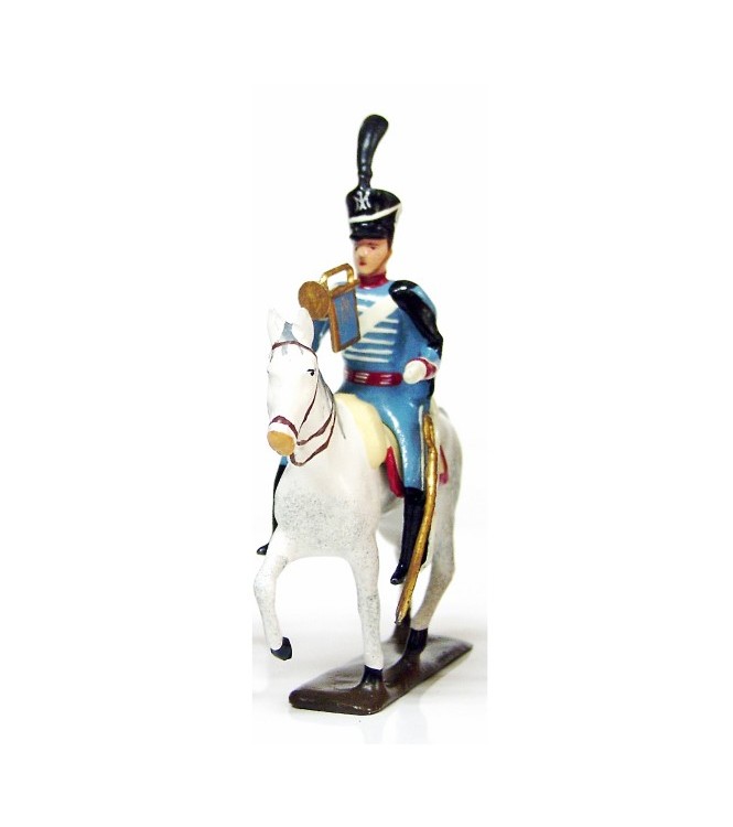trompette (d'ordonnance) du 10e régiment de hussards (1808)