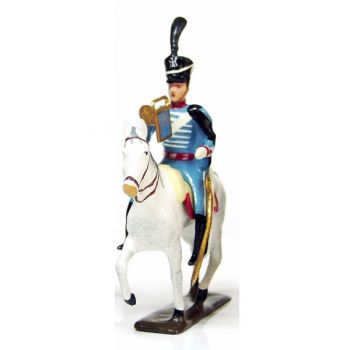 trompette (d'ordonnance) du 10e régiment de hussards (1808)