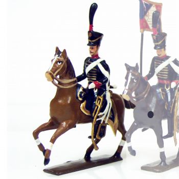 officier du 11e régiment de hussards (1808)