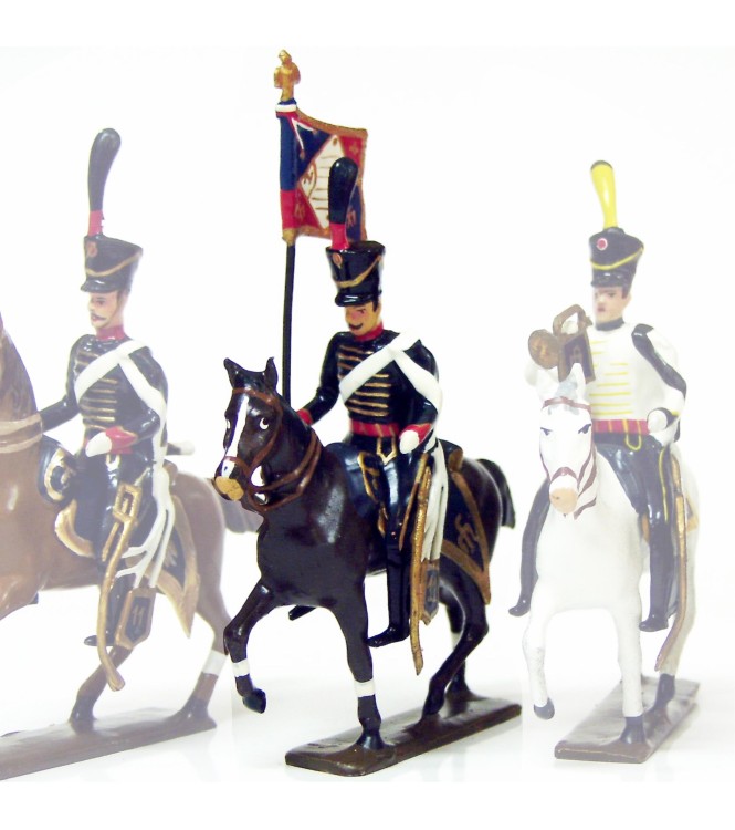 etendard du 11e régiment de hussards (1808)