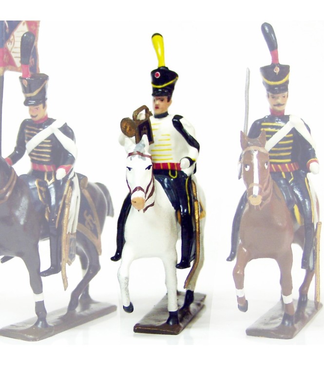 trompette (d'ordonnance) du 11e régiment de hussards (1808)