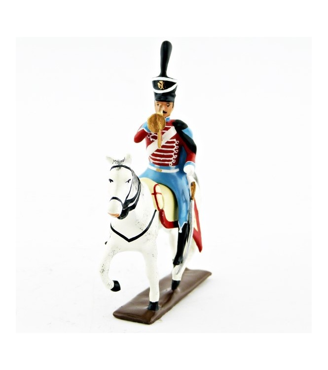 trompette (d'ordonnance) du 12e régiment de hussards (1808)