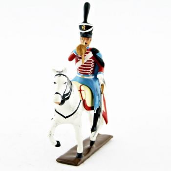 trompette (d'ordonnance) du 12e régiment de hussards (1808)