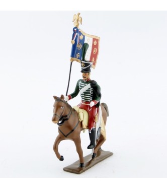 etendard du 14e régiment de hussards (1808)