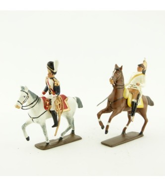 maréchal Davout et son aide de camp