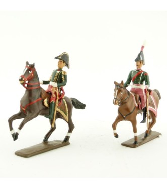 maréchal Grouchy et son aide de camp