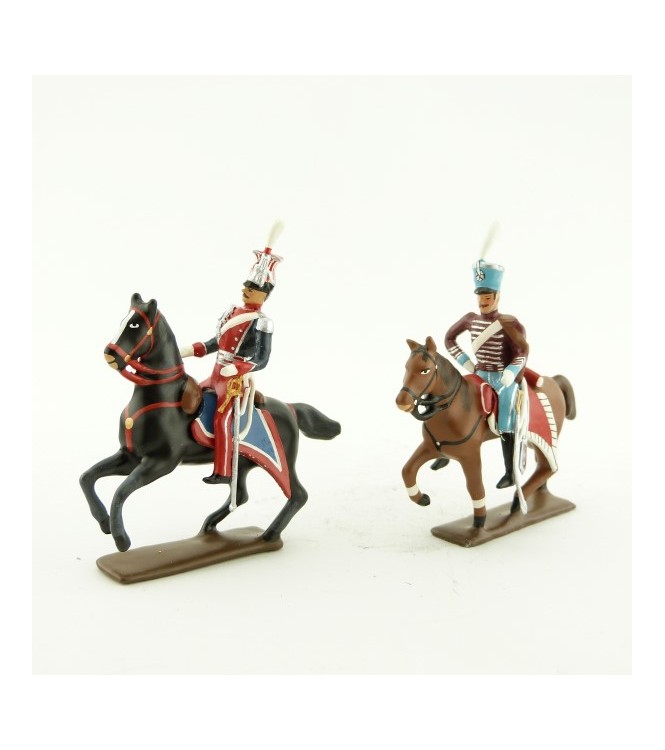 maréchal Poniatowski et son aide de camp