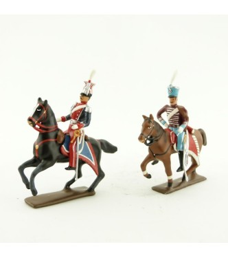 maréchal Poniatowski et son aide de camp