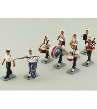 officier du Bagad de Lann-Bihoué, tenue d'été