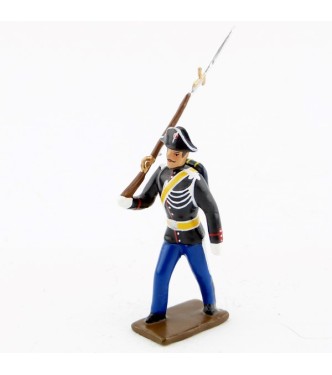 gendarme avec bicorne des gendarmes (iiie rép.)