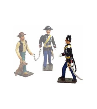 gendarme (seul) arrêtant un braconnier