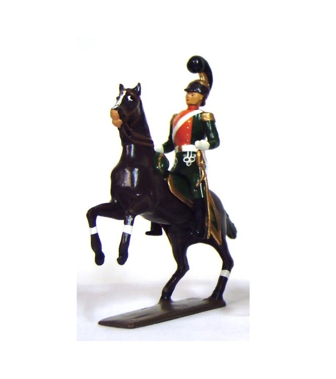 officier des chevau-léger 2ème rgt (plastron orange) (1812)