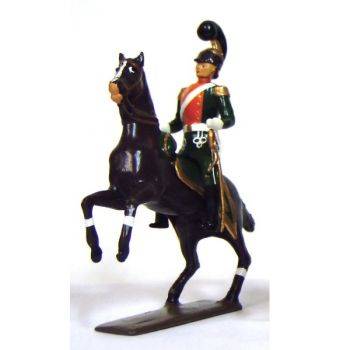 officier des chevau-léger 2ème rgt (plastron orange) (1812)